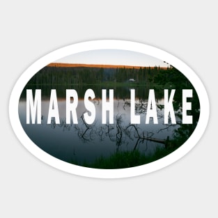 MARSH LAKE Sticker